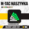 M-Tac - Naszywka Laser cut Valknut kwadrat - Czarny  - 51162299
