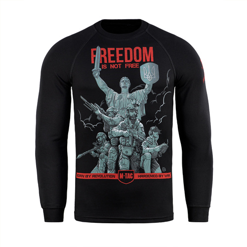 M-Tac - Bluza Raglanowa Freedom - Bawełna - Czarny - 20524002