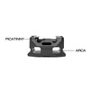 Strike Industries - Adapter dla Picatinny Arca oraz 1/4" i 3/8" - QD Sling - SI-ARCA-TRI-PADA-BK