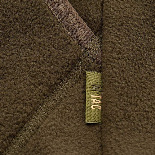 M-Tac - Bluza polarowa z kapturem Lite Microfleece Hoodie - Army Olive - 20026062
