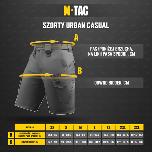 M-tac - Szorty Urban Casual - Bawełna - Ranger Green - 20124023