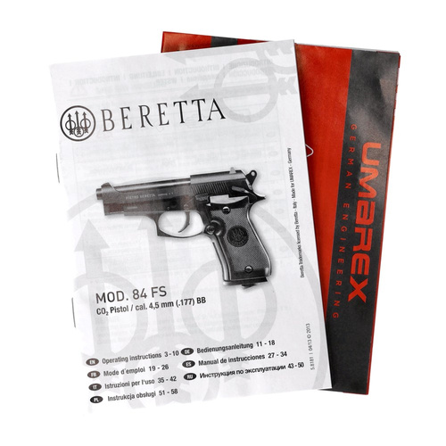 Umarex - Wiatrówka CO2 Beretta Px4 Storm - 4,5 mm - Czarna - 5.8078