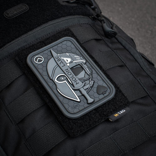 M-Tac - Panel na naszywki na MOLLE - 80 x 135 mm - Czarny - 10122002