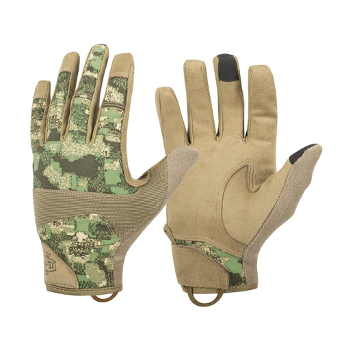 Helikon - Rękawice Taktyczne Range Tactical® - PenCott WildWood / Coyote - RK-RNG-PO-4511A