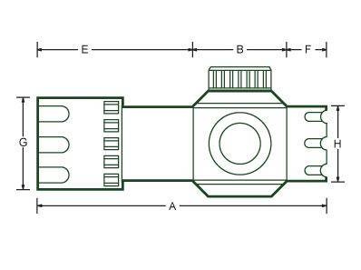 Leapers - Kolimator UTG DS3039W 3.9'' 30 mm - 4 MOA - Czarny - SCP-DS3039W