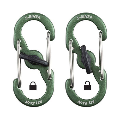 Nite Ize - Zestaw karabinków S-Biner MicroLock Aluminum - 5 Sztuk - Assorted - LSBMA-A2-5R7