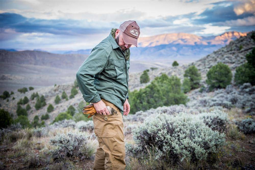 Helikon - Spodnie Pilgrim® - Coyote / Taiga Green - SP-PGM-DC-1109A