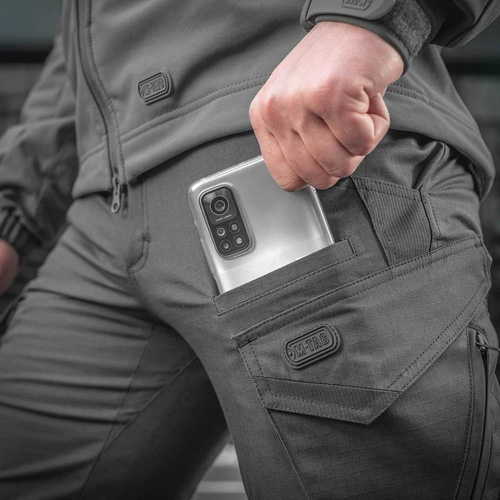 M-Tac - Spodnie taktyczne Aggressor Gen.II Flex - Ripstop - Ciemnoszare - 20058012