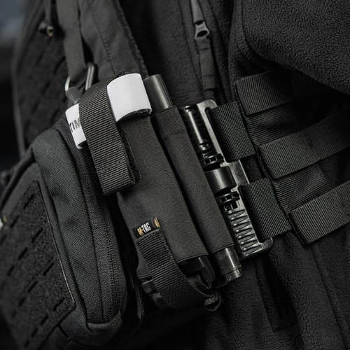 M-Tac - Ładownica z rzepem na stazę Gen.III - Czarny - 10137402