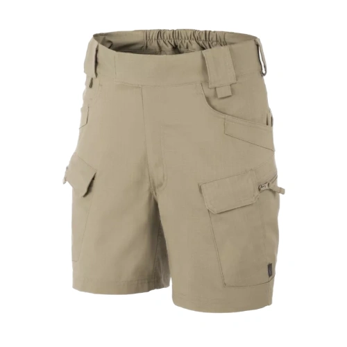 Helikon - Spodenki taktyczne Urban Tactical Shorts UTS - 6" - PolyCotton Stretch Ripstop - Khaki - SP-UTU-SP-13