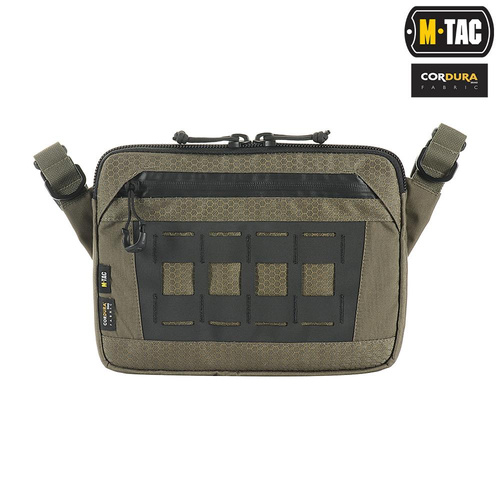 M-Tac - Torba na ramię Admin Bag Elite - Ranger Green/Czarna - 10176023
