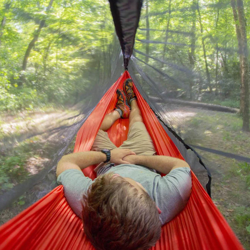 ENO - Moskitiera Guardian SL™ Bug Net - SkyWeave™ Lite Mesh / 40D Ripstop Nylon - Charcoal - BL005