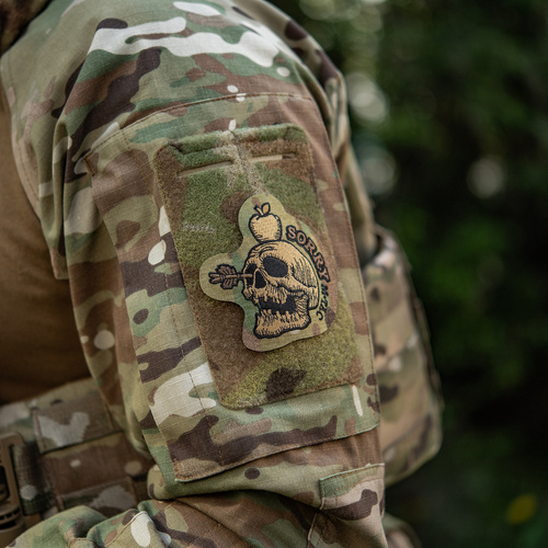 M-Tac - Naszywka SORRY - Haftowana - Kamuflaż - 5659