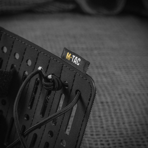M-Tac - Wstawka modułowa - MOLLE - Laser Cut - 11 x 19,5 cm - Czarny - 10201002