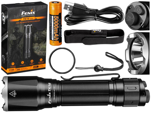 Fenix - Latarka LED akumulatorowa TK16 V2.0 - 3100 lm - 5000 mAh