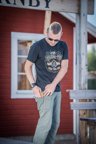 Helikon - Czapka z daszkiem Folding Outdoor Cap - Shadow Grey - CZ-FOC-NL-35