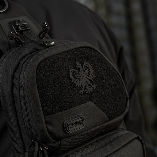 M-Tac - Naszywka Polski Orzeł Laser Cut - Cordura 500D - Czarny - 51008002