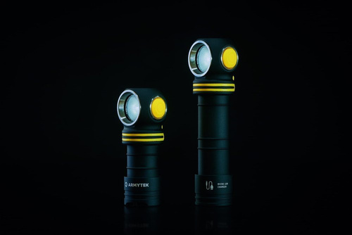 Armytek - Latarka akumulatorowa / czołówka Elf C2 - 1100 lm - Zimne światło - F05103C