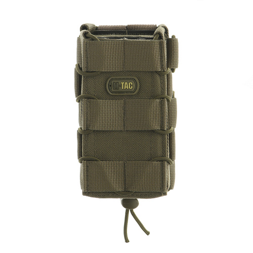 M-Tac - Ładownica otwarta na dwa magazynki platformy AK - MOLLE - Cordura - Ranger Green - 10016023