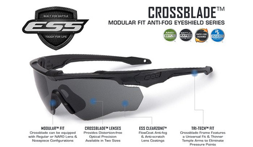 ESS - Okulary balistyczne Crossblade 2X Kit - EE9032-03