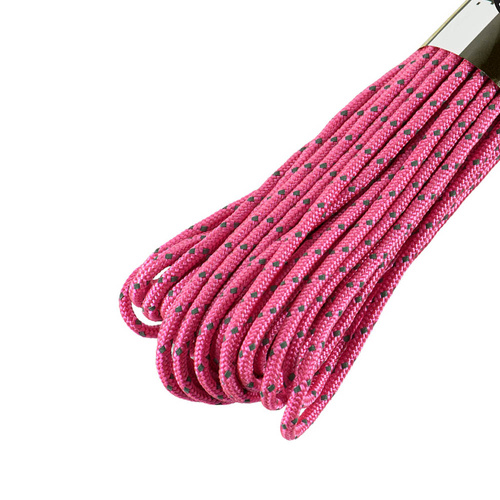 M-Tac - Paracord Minicord - 2 mm - 15 m - Neon Pink Reflective - 10271112