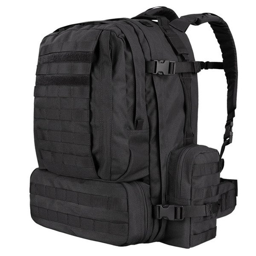 Condor - Plecak wojskowy 3-Day Assault Pack - 50 L - Czarny - 125-002