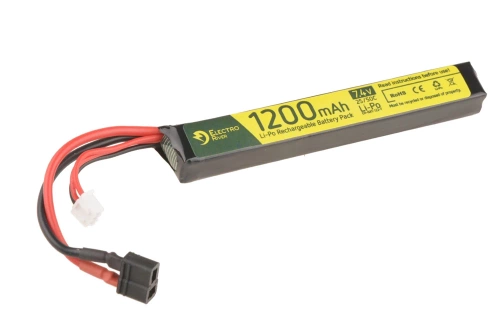 Electro River - Akumulator LiPo - 7,4V - 1200mAh - 25/50C - T-Connect - ELR-06-016967