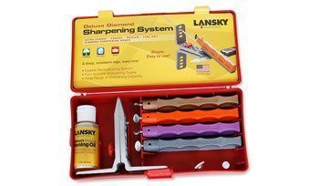 Lansky - Zestaw do ostrzenia Deluxe Diamond - Czarny - LKDMD
