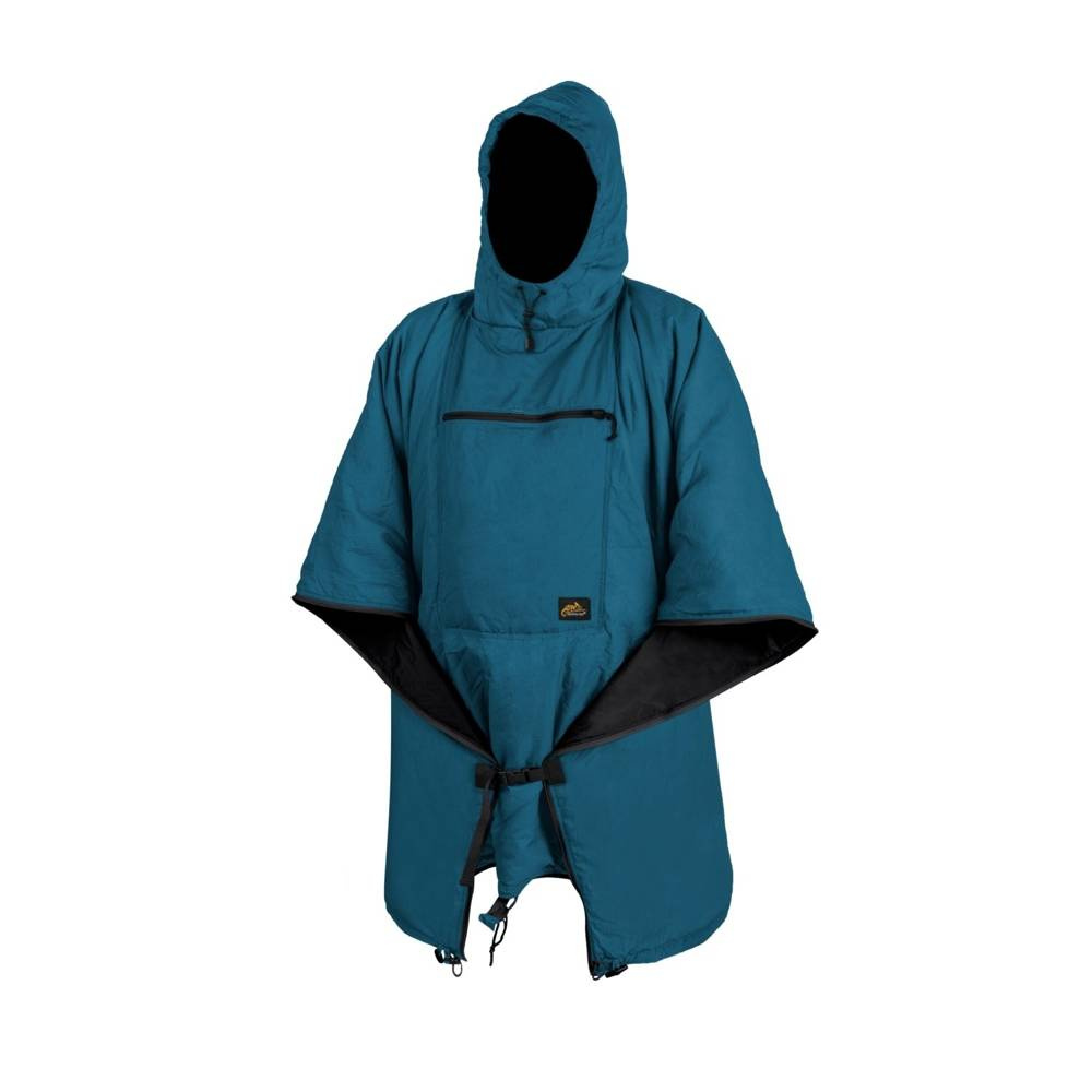 Poncho Swagman Helikon Tex - Couverture Multi-fonctions Extérieur Camping Bleu Aqua