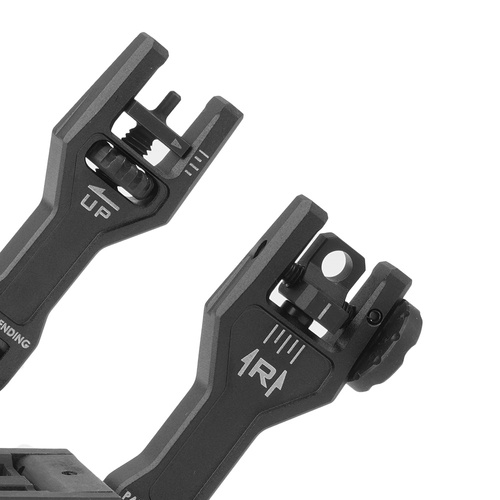 Strike Industries - Przyrządy celownicze Sidewinder II BUIS Backup Iron Sights - Czarne - SIDEWINDERII-BK