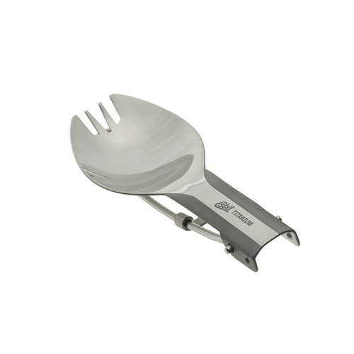 Esbit - Łyżka / widelec turystyczny składany Titanium Spork - Tytan - FSP17-TI