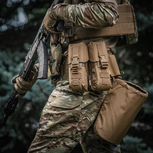 M-Tac - Ładownica na dwa magazynki AR/AK - Fastex - Cordura 500D - Woojin - Coyote - 10013105