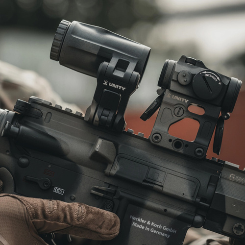 Unity Tactical - Montaż FAST Micro Footprint - Picatinny - Aluminium - Czarny - FST-MICB