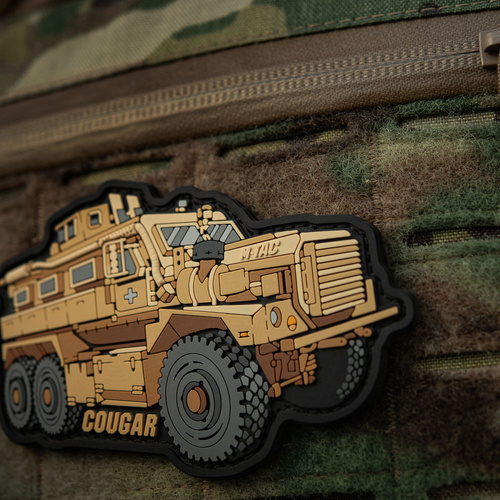 M-Tac - Naszywka Morale Patch 3D Cougar - PVC - Coyote - 51543013