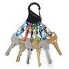 Nite Ize - Brelok do kluczy KeyRack Locker S-Biner - Czarny - KLKP-01-R3