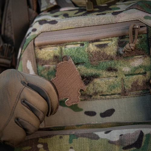 M-Tac - Naszywka Kozacka Ukraina - PVC 3D - Szarża konna - Coyote - 51349005