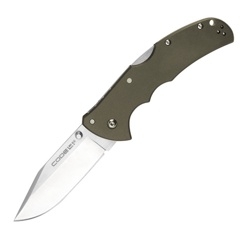 Cold Steel - Nóż składany Code 4 - CPM-S35VN - Zielony - 58PC