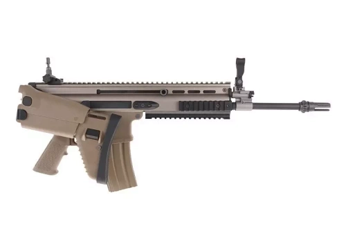 WE - Replika AEG karabinka SCAR-L MK16 MOD 0 - Tan - WET-01-005926