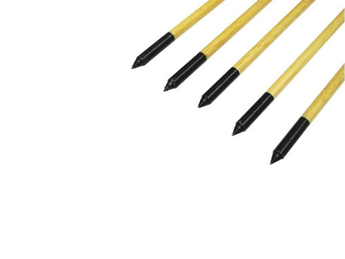 Poe Lang - Strzała drewniana - 29" - Grot tarczowy ostry - D-002AK/VD-002AK