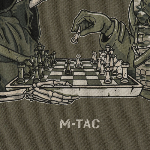M-Tac - Bluza z kapturem Time - Bawełna - Ranger Green - 20555023