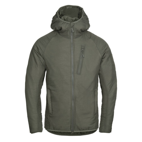 Helikon - Kurtka z kapturem Wolfhound Hoodie - Windpack Nylon - Woodland - KU-WLH-NL-03