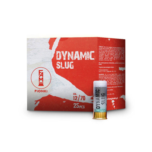 Amunicja kulowa FAM Pionki Breneka 12/70 Dynamic Slug 28 g - 25 sztuk - AMU000534