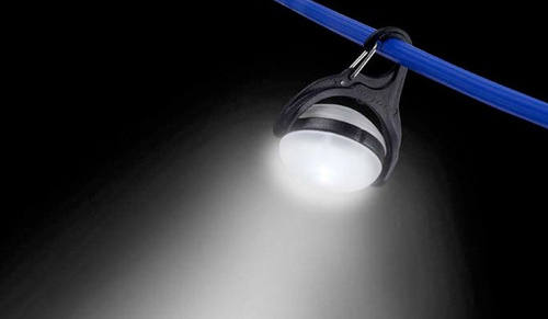 Nite Ize - Świecący brelok MoonLit® LED Micro Lantern - Biały - MLTML-02-R6