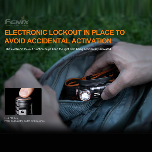 Fenix - Latarka LED / czołówka HM50R V2.0 z akumulatorem 700 mAh - 700 lumenów - HM50R V2.0