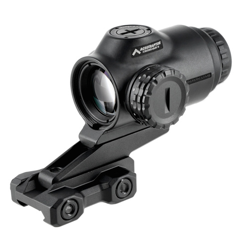 Primary Arms - Celownik pryzmatyczny SLx - 3x - ACSS Raptor IR Red - Czarny - PA-SLX-3XMP-RAPTOR-5MP