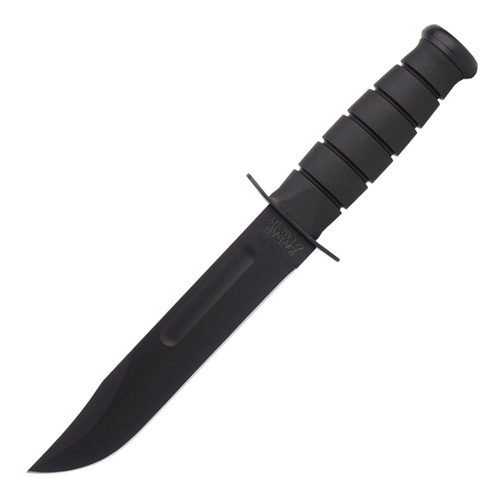 Ka-Bar 1213 - Nóż wojskowy - Czarny - Pochwa z tworzywa GFN