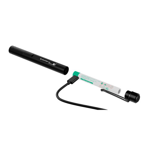Ledlenser - Latarka inspekcyjna P4R - 300 lm - 10880 - Czarna - 503099