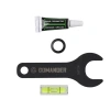 Hamulec wylotowy Gomander Raptor 9 mm 1/2x28 UNEF - Stal - Czarny - TBO.10212_0-1_2x28un