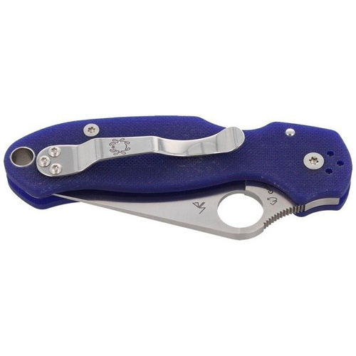 Spyderco - Nóż składany Para™ 3 G-10 Dark Blue CPM S110V - C223GPDBL