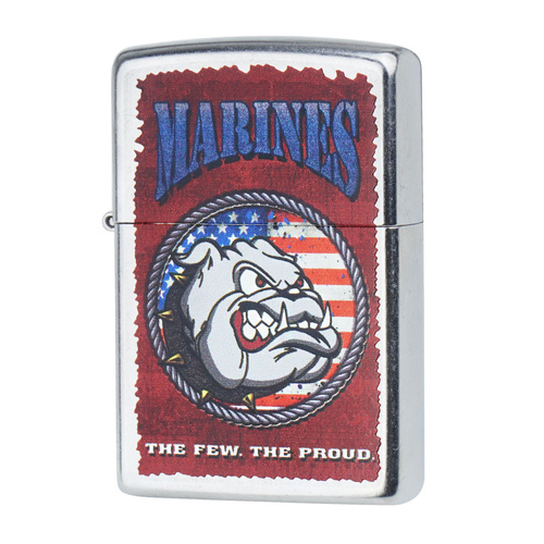 Zippo - Zapalniczka benzynowa US Marines Corp - Street Chrome - Z28520